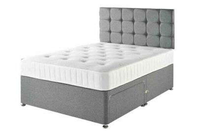 Eva Memory Foam Divan Bed Set With Mattress Headboard 